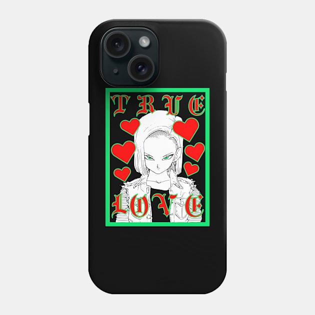 True Love Manga Art: Unleash the Power of Unconditional Affection Phone Case by wisscreation