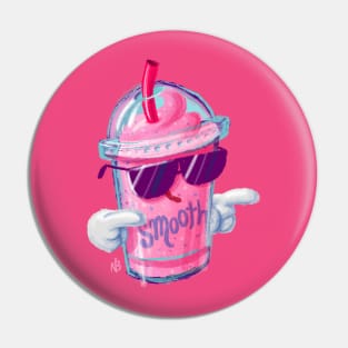 Real Smooth Smoothie Pin