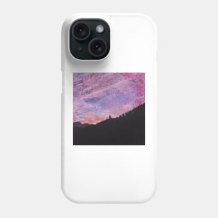 Silhouette Mountain Phone Case