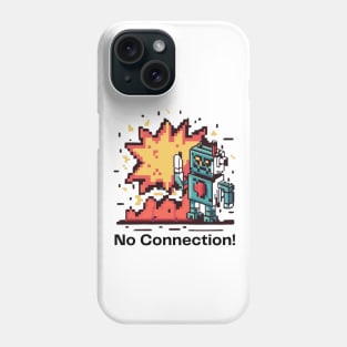 No Connection 8 Bit Phone Case