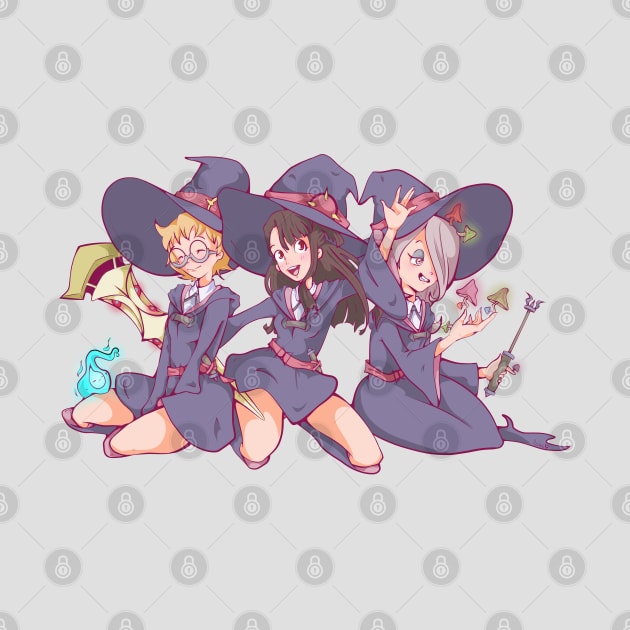 Three Little Witches by happycyn