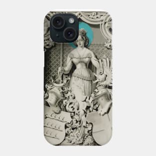 Holy Queen in the Middle Ages Phone Case