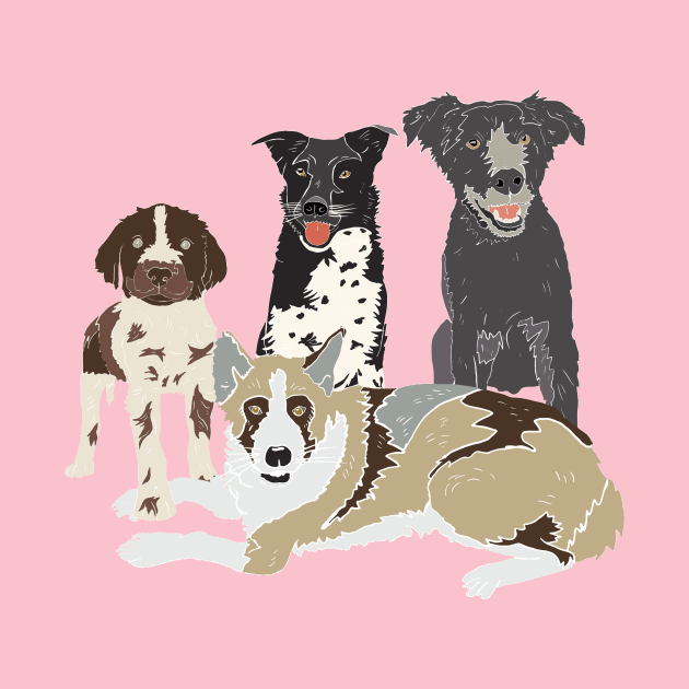The Dog Squad 2- your favorite best friends by NickiPostsStuff