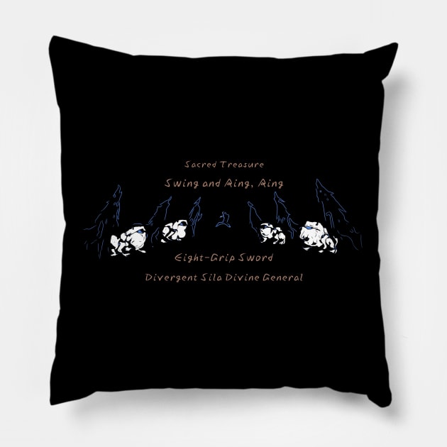 Summoning Makora Pillow by QuassarStore