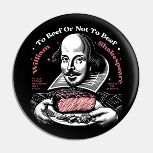 To Beef Or Not To Beef Pin