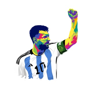 Messi in pop art T-Shirt