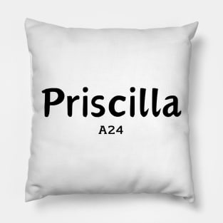 A24 Priscilla film Pillow