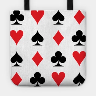 Playing Card Symbols Suit Pattern 2 Tote