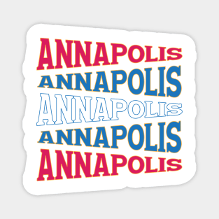 NATIONAL TEXT ART ANNAPOLIS Magnet