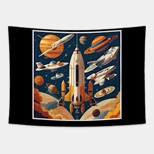 Spaceship Tapestry