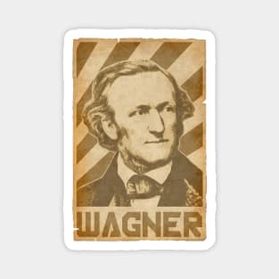 Richard Wagner Retro Propaganda Magnet