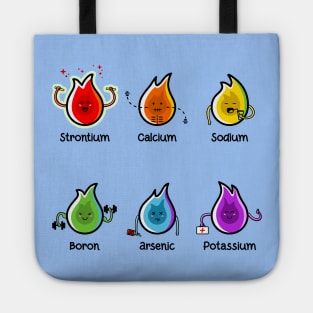 Flaming Elements Science Tote