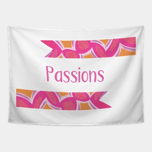 Passions - Pink Ribbons Design GC-108-01 Tapestry by GraphicCharms