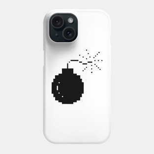 Old Classic Mac System Error Alert Bomb Icon Phone Case