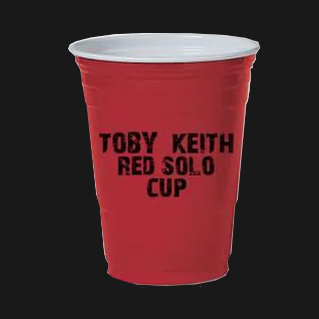 Toby Keith-Red Solo Cup by HerbalBlue