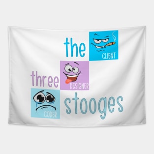 The Three Stooges Tapestry