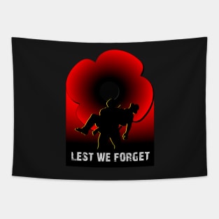 Lest We Forget Tapestry