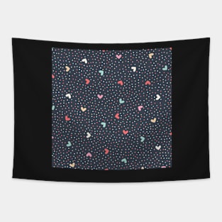 Falling hearts Tapestry