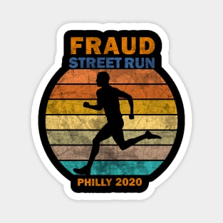 Fraud Street Run 2020 Magnet