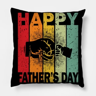 Father's Day 2021 Men's Retro Vintage Happy Father's Day 2021 Pillow