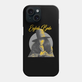 Baduizm Erykah Badu Grey Phone Case