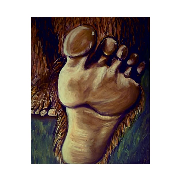 Bigfoot&#39;s foot by SandiaOFC