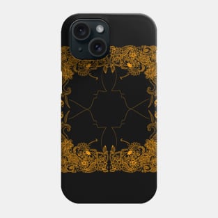 Golden Hair Crown Artwork Phone Case