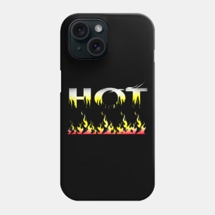 Funny fire hot, T-shirts, stickers, fire hot notebook , Breakfast Lover, Coffee Lovers Gift and hot MASKS Phone Case