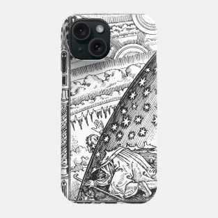 Flammarion - Seeing behind the veil of illusion Phone Case