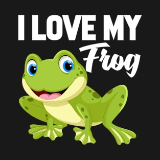 I Love My Frog T-Shirt