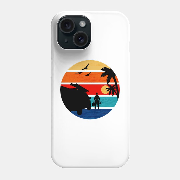 HVAC Sunset Phone Case by Brand X Graffix