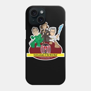 TMI Confessionals Host Caricatures Phone Case