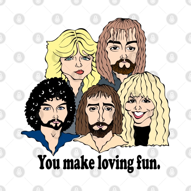 FLEETWOOD MAC FAN ART!! by cartoonistguy