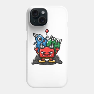 Angry Monster Character Phone Case