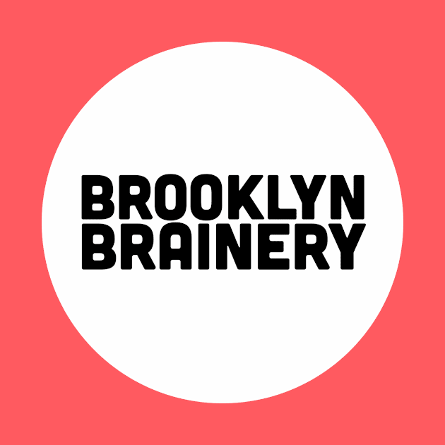 Classic Brainery Logo in White by brooklynbrainery