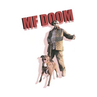 MF Doom & Dog Retro Design T-Shirt