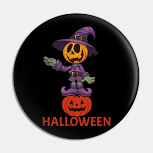 Halloweenpumpumpkin Pin