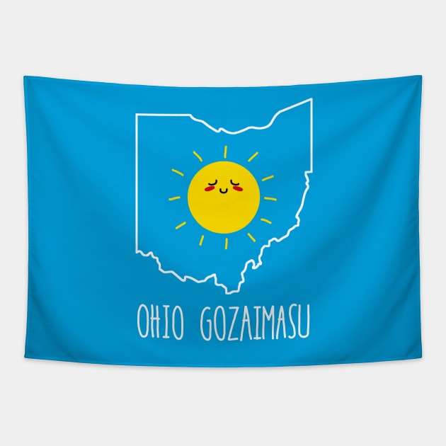 Ohio Gozaimasu Tapestry by merimeaux