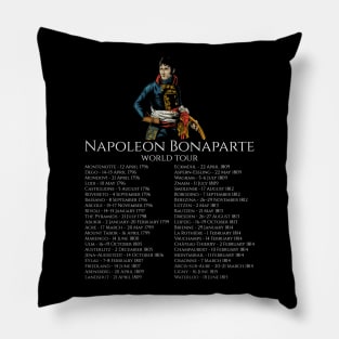 Napoleon Bonaparte World Tour - Napoleonic Wars - History Pillow