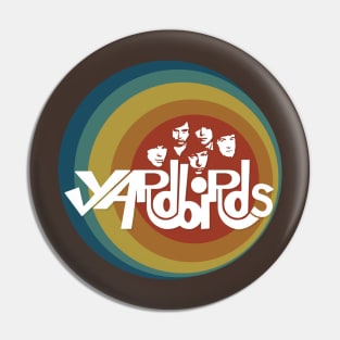 The Yardbirds tshirt mug etc retro band Pin