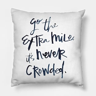 Extra Mile Pillow