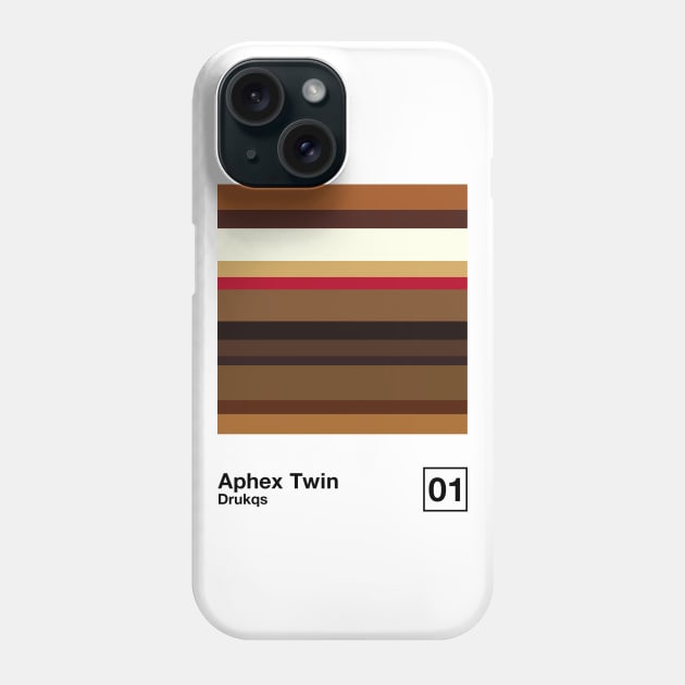 Drukqs / Minimal Style Graphic Artwork Phone Case by saudade