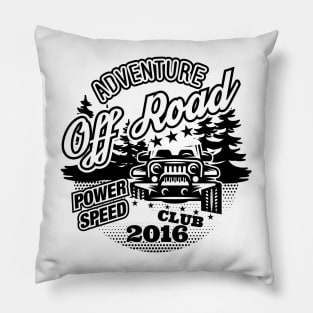 aventure off road Pillow