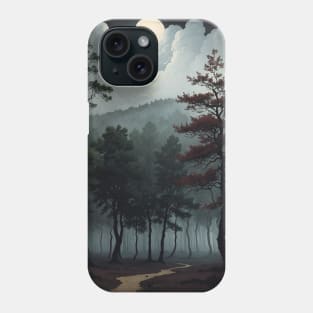 Pathway leading into an Oak Grove Phone Case