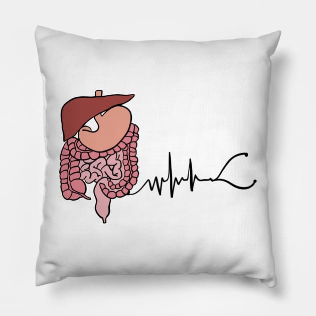 Gastroenterologist doctor Pillow by Mermaidssparkle