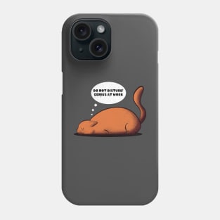 Genius at work Phone Case