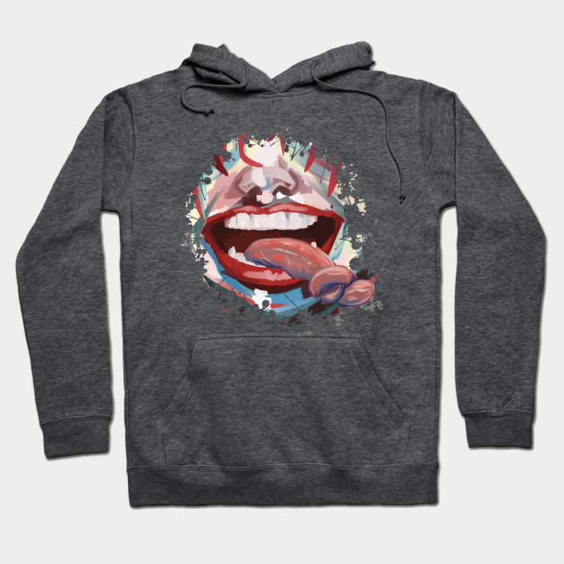 tongue sweatshirt