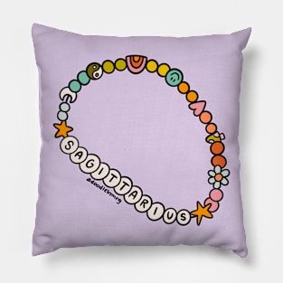 Sagittarius Friendship Bracelet Pillow