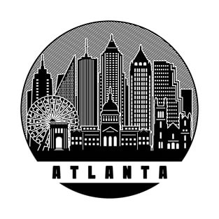 Atlanta Georgia Skyline T-Shirt