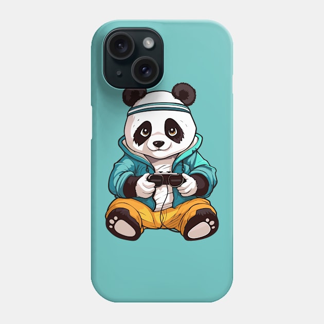 Gaming Panda, Gaming is my cardio Phone Case by Art Joy Studio